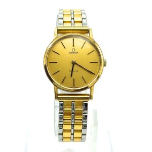 Omega Watch  511.0392 De Ville 24mm Women's Gold X Silver Vintage Rare